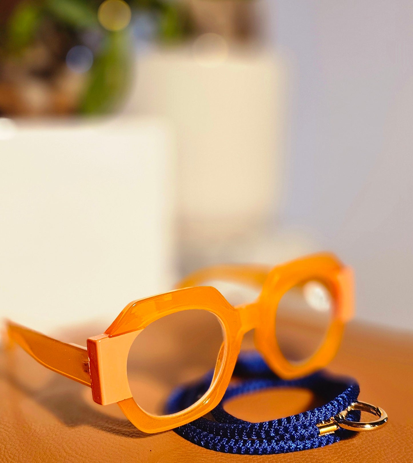 Occhiale Panarea 2.5 graduato per lettura con laccio e custodia