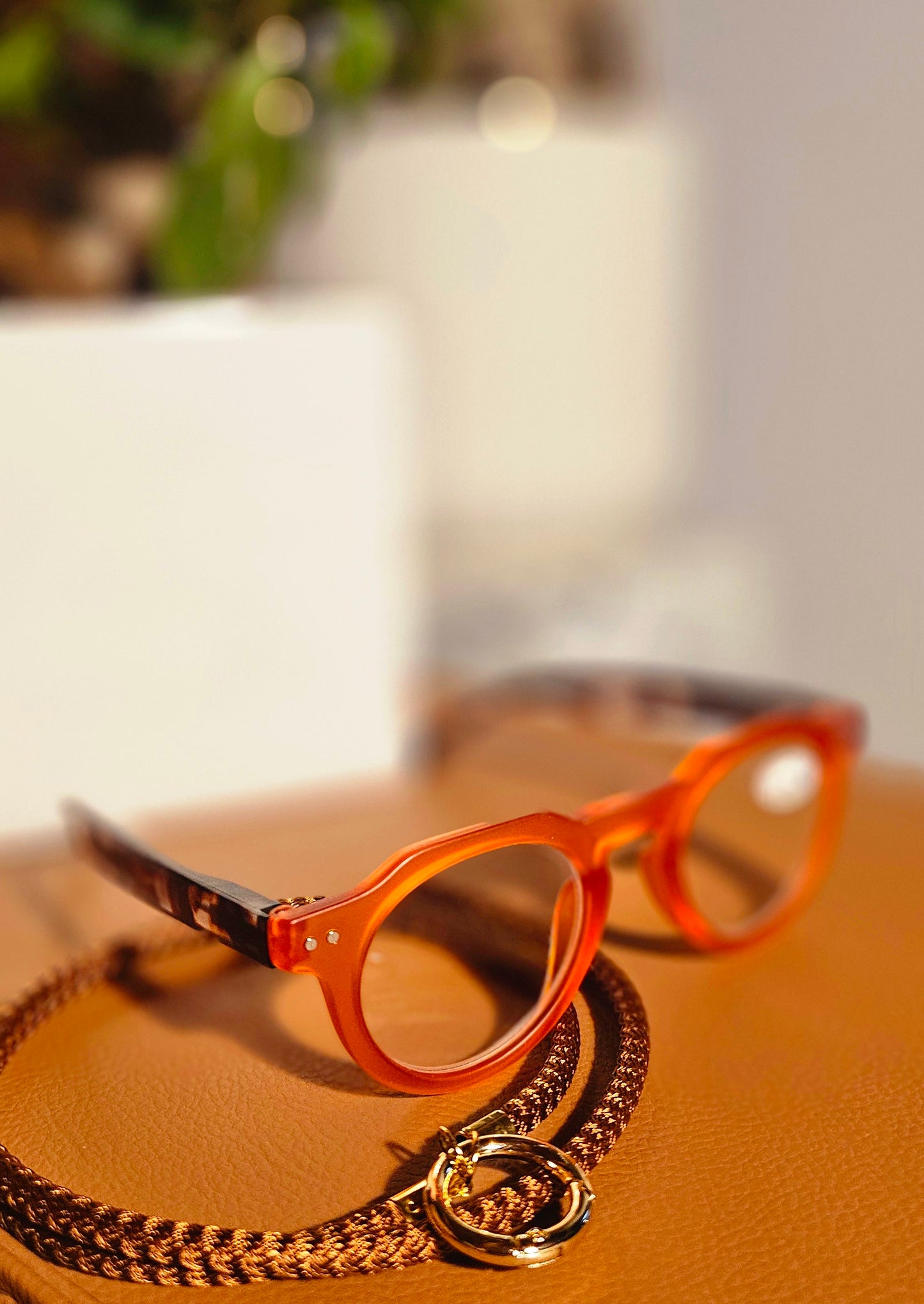 Occhiale Elba 2.5 graduato per lettura con laccio e custodia