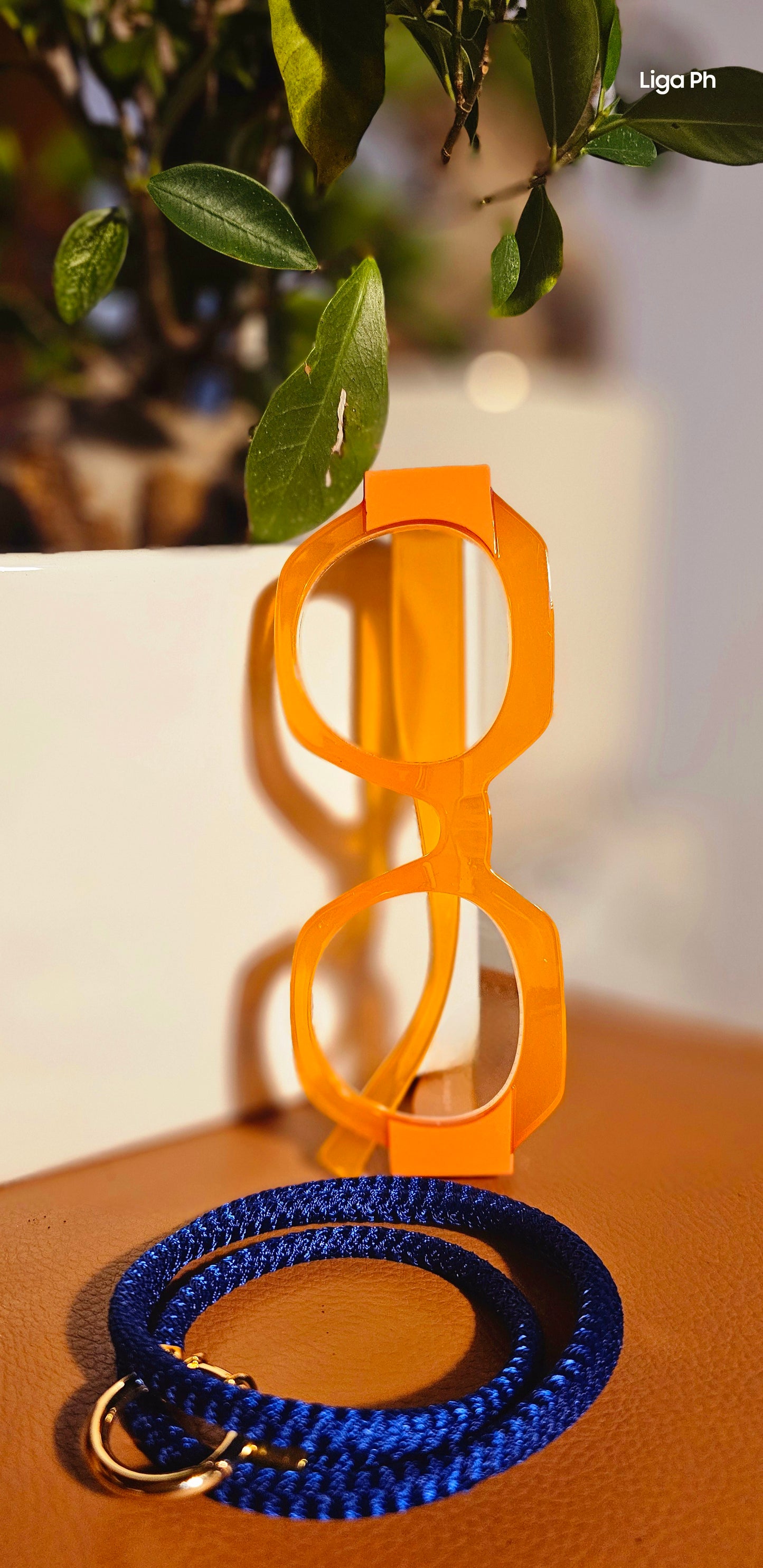 Occhiale Panarea 2.5 graduato per lettura con laccio e custodia