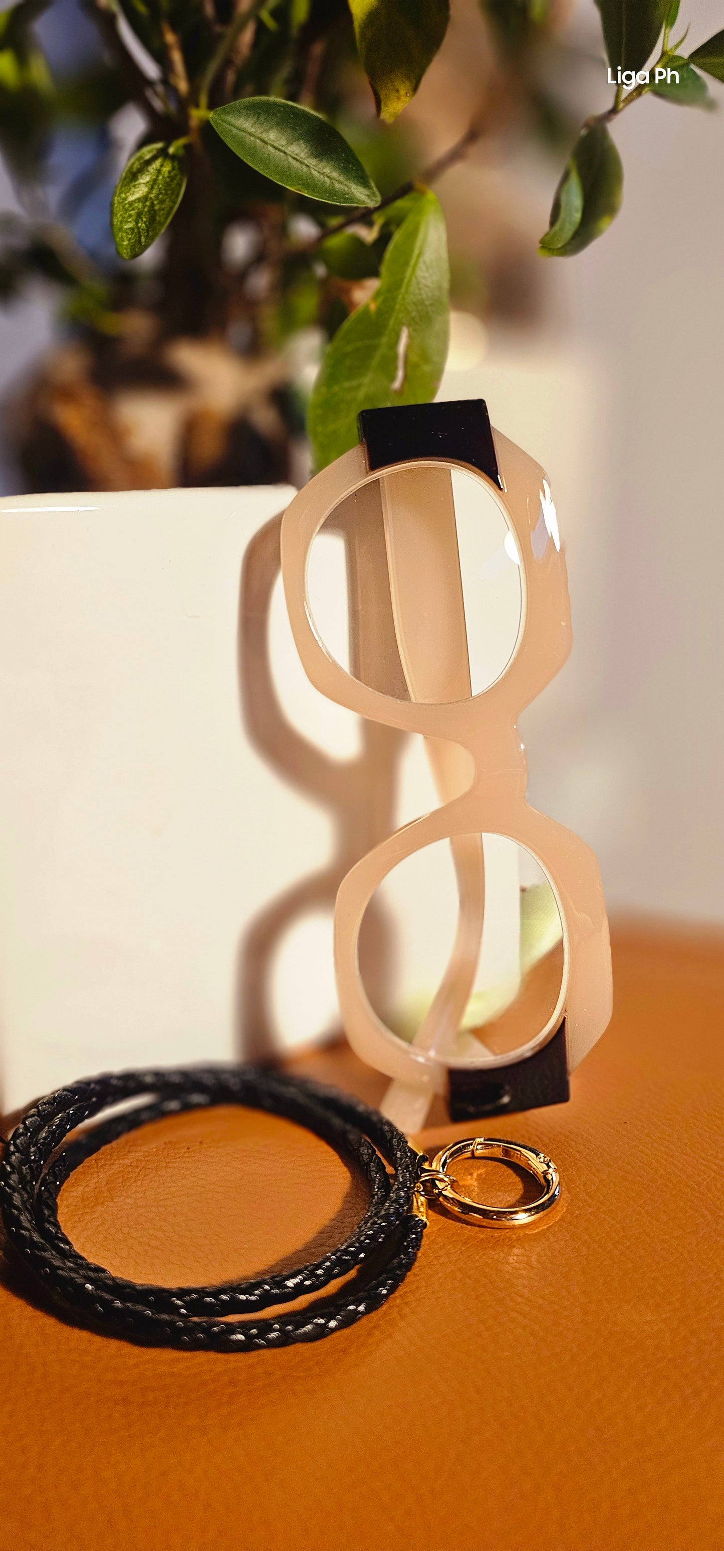 Occhiale Roma 2.5 graduato per lettura con laccio e custodia