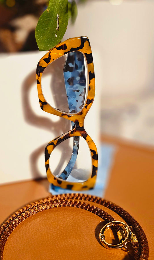 Occhiale Formentera 2.5 graduato per lettura con laccio e custodia